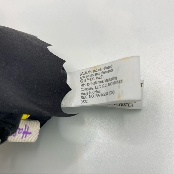 Hallmark Itty Bittys DC Comics Batman Plush New With Tag - Picture 4 of 7